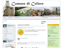 Tablet Screenshot of comune.cellere.vt.it